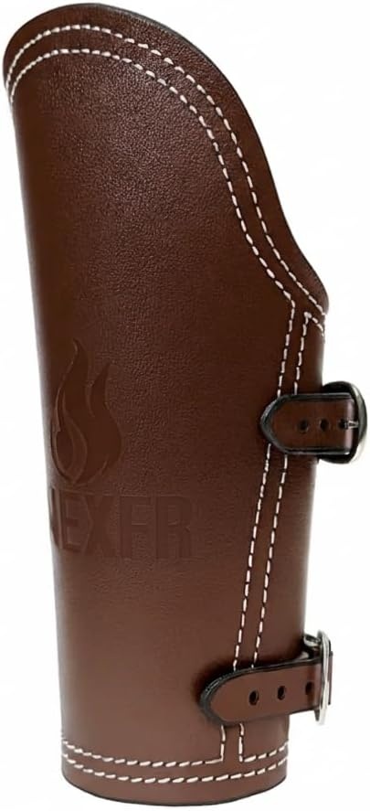 Næxon Bully Leather Welding Armpad — Brown product photo