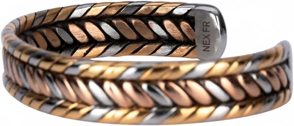 Næxon 316 Stainless Steel Cuff Bracelets — Auric Small product photo