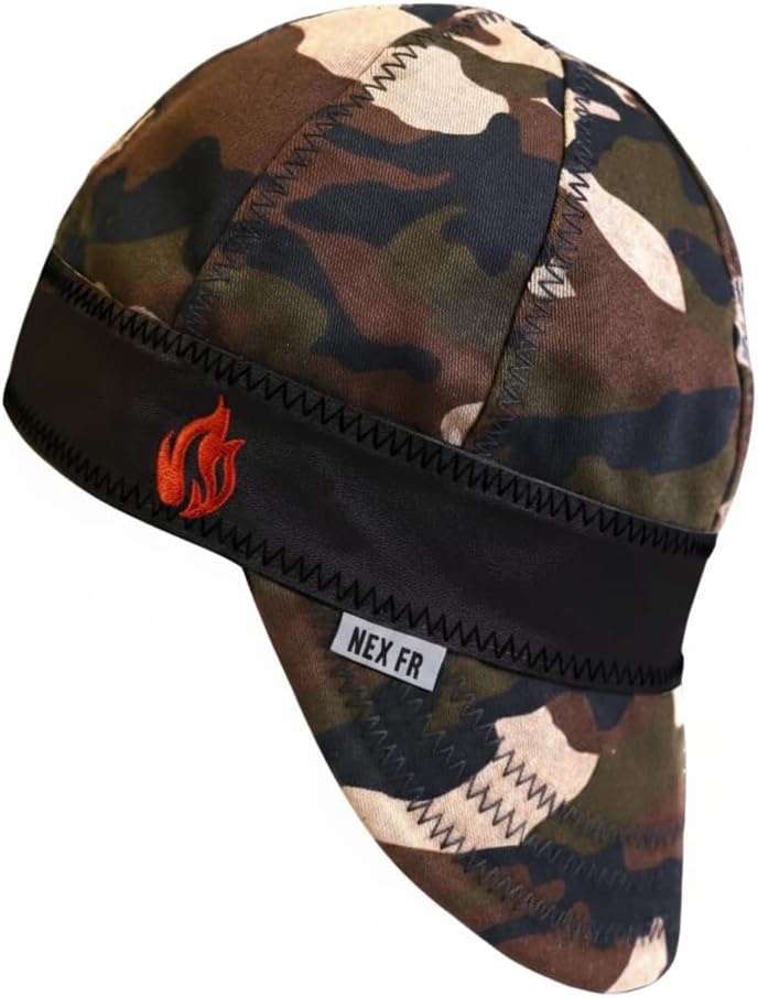 Næxon 8-Panel FR Welding Cap — Camo product photo
