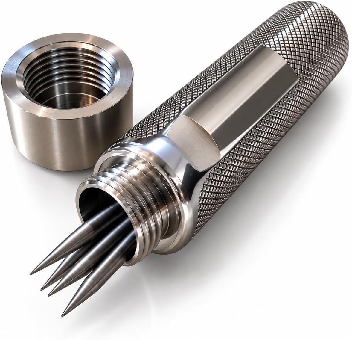 Næxon Stainless Steel Tungsten Holder — 4 Inches product photo